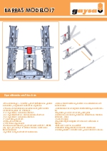 Barras de pulverizacin modelos i7 de Gaysa