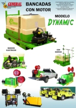Pulverizadores suspendidos Dynamic, bancadas con motor