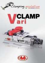 Mordaza de OML para amarre de piezas tanto regulares como irregulares. VARI-CLAMP
