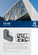 Catlogo de sistemas para ventanas y puertas de aluminio (modelo CS 68)