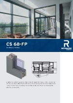Catlogo de sistemas para ventanas y puertas de aluminio (modelo CS 68-FP)