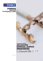 Brocas HSS Furius para aceros resistentes-Tivoly