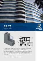 Catlogo de sistemas para ventanas y puertas de aluminio (modelo CS 77)