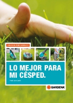 Cuidado del csped Gardena 2015