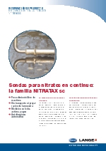 Sonda para nitratos en continuo NITRATAX sc