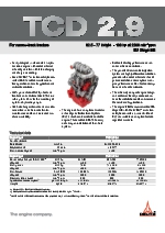 Motores para agricultura, modelo: TCD 2.9 45 - 55,4 kW / 60 - 74 hp
