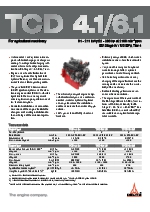Motores para agricultura, modelo: TCD 4.1
