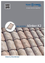 Teja cermica Klinker K2