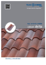 Teja cermica mixta Delta