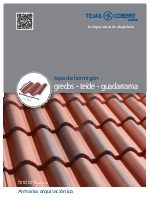 Teja de hormign Guadarama