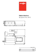 Datos tcnicos: BySprint Pro 3015