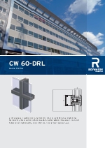 Catlogo de sistemas para muros cortina de aluminio (modelo CW 60-DRL)