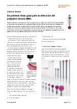 En primera lnea: gua para la seleccin del palpador de una MMC