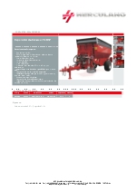 Esparcidor de estircol Mod. H2RSP Herculano