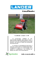 Escarificador modelo AC-505 de Lander