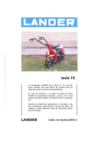 Motoazada Serie C-75 de Lander