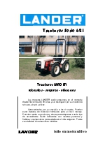 Tractores Serie 600  articulado de Lander