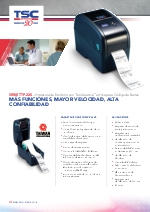 Impresora trmica de cdigos de barras TTP-225 (ESP)