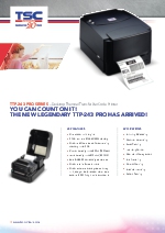 Impresora trmica de cdigos de barras TTP-243 Pro (ESP)