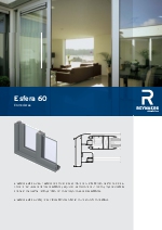 Catlogo de sistemas para correderas de aluminio (modelo Esfera 60)