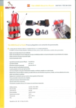 Plegadoras horizontales, modelo Aries