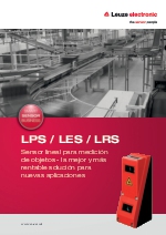 LPS / LES / LRS - Sensor lineal para medicin de objetos - la mejor y ms rentable solucin para muchas aplicaciones