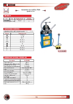 Curvadoras piramidales, modelo: CE35M