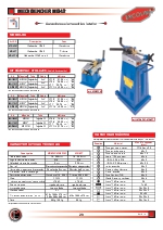 Curvadoras sin mandrino interior, modelo: MB42