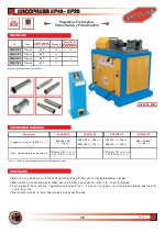 Embutidoras, estrechadoras. Ercopress EP45 - EP25