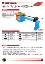Mquinas para trabajos ornamentales. Ercopress EF35