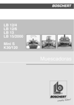 Muescadoras hidrulicas. Boschert