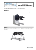 Devanadora rebobinado manual