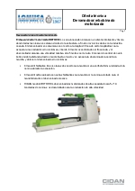 Devanadora rebobinado motorizada