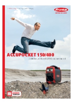 Soldadura por electrodo Accupocket 150/400