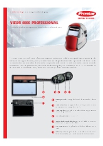 Careta de soldadura Vizor 4000 Professional