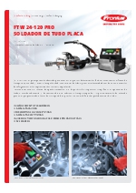 Soldador de tubo placa FTW 24-120 Pro