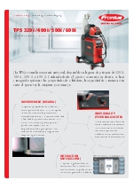 Sistema de soldadura MIG-MAG TPS 320i, 400i, 500i, 600i