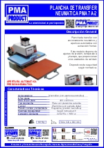 Plancha de transfer neumatica pma 7a-2
