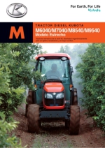 Tractores estrechos de la Serie M - 6040/7040/8540/9540