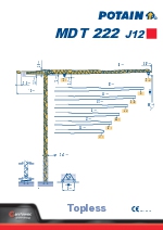 Gras Potain MDT 222 J12