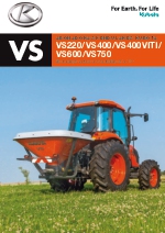 Abonadoras Pendulares Kubota VS