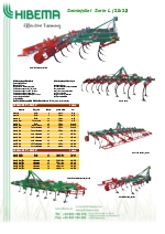 Semichsels de 2 y 3 filas Serie L de Hibema