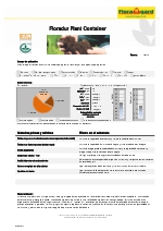 Floradur Plant Container - ficha tcnica