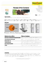 Floradur D Pot Container - Ficha tcnica