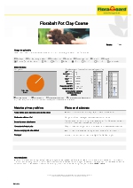 Florabalt Pot Clay Coarse - Ficha tcnica