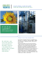 Columna lavadora de aires