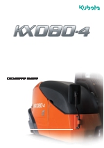 Midiexcavadora 8195 kg KUBOTA KX080-4
