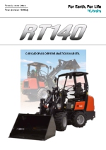 Cargadora articulada sobre neumticos KUBOTA RT140