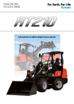 Cargadora articulada sobre neumticos KUBOTA RT210