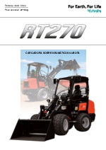 Cargadora articulada sobre neumticos KUBOTA RT270